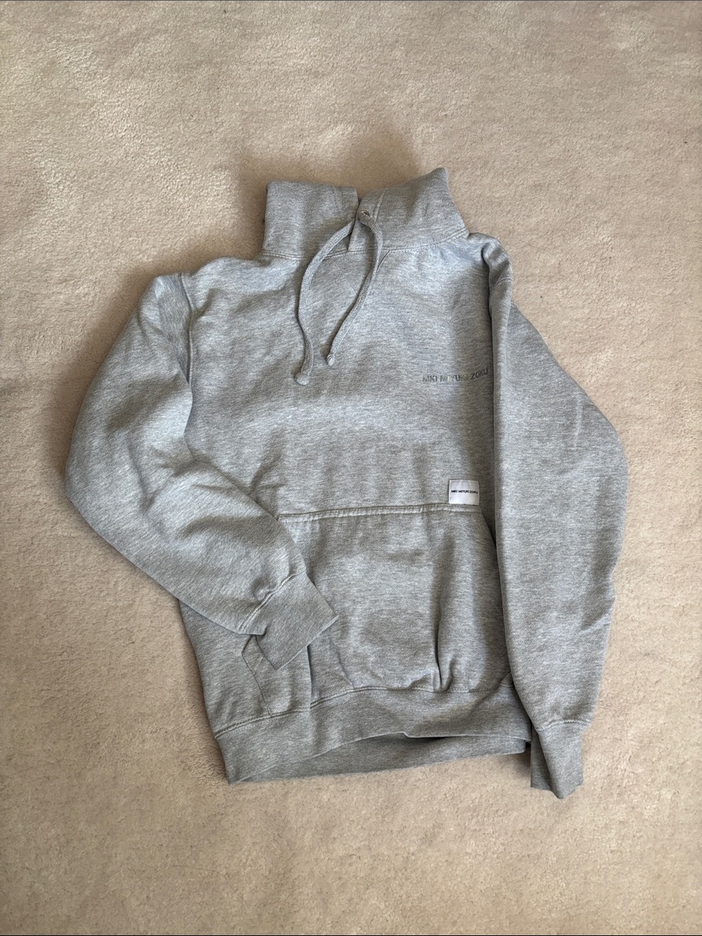 MKI Grey Pullover Hoodie